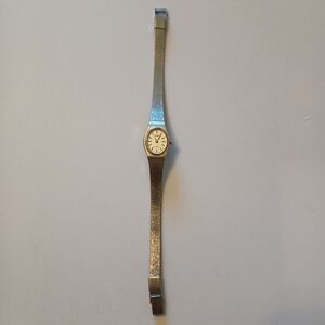 Vtg Phasar Women's Silver Tone Analog Japan Quartz Movt Watch Y588-5020